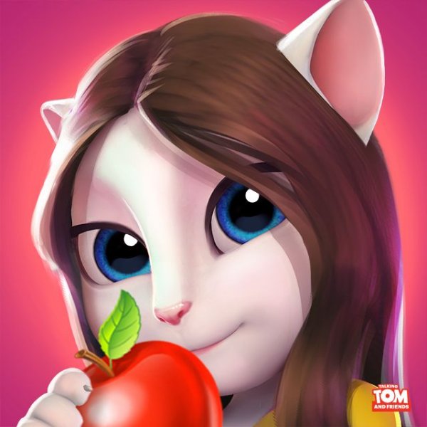 Кошка Анжела аниме