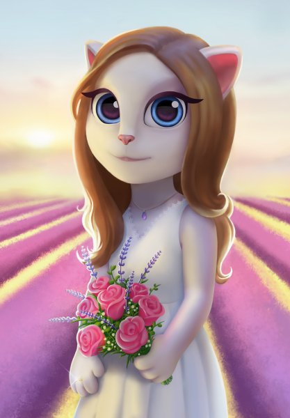 Говорящая Анджела outfit7