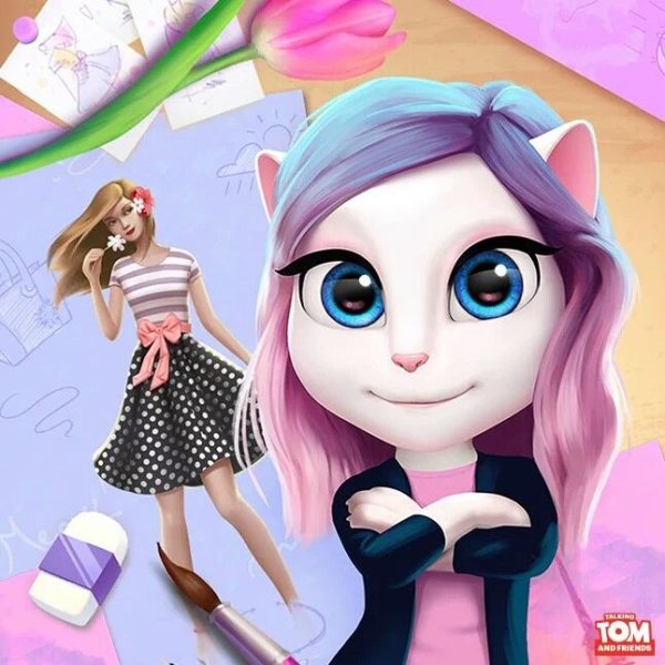 Говорящая Анжела арт