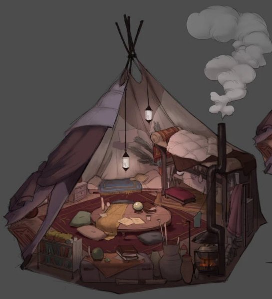 Шатёр концепт-арт