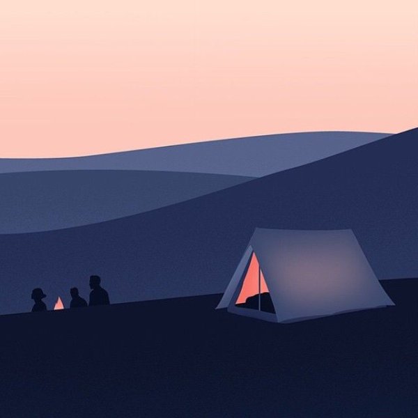 Минималистичная палатка