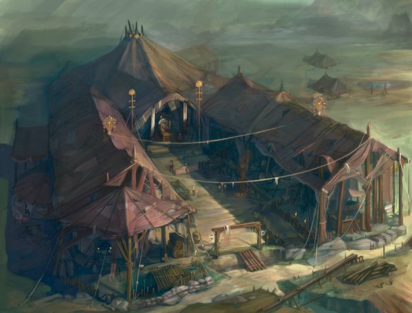 Концепт арт орков кочевников