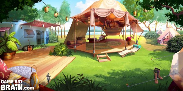 Шатер аниме