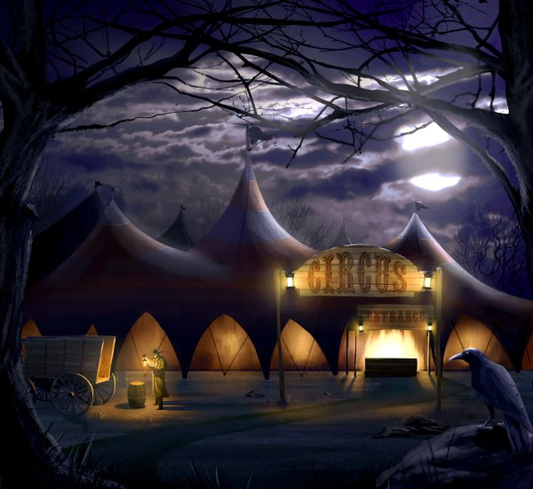 Шатер цирк фэнтези
