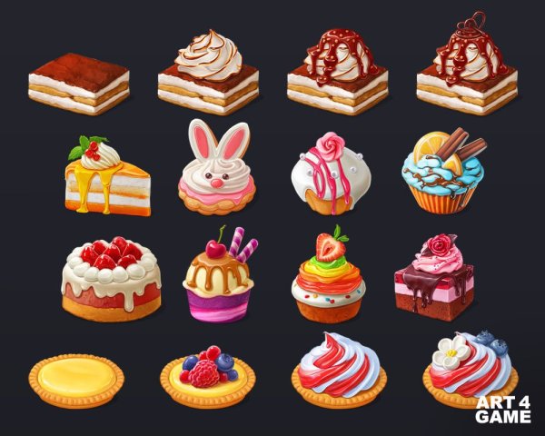 Десерты арт