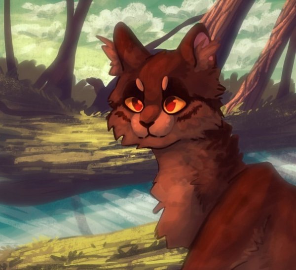 Коты Воители Желудь арт