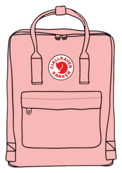Рюкзак Fjallraven Kanken Стикеры