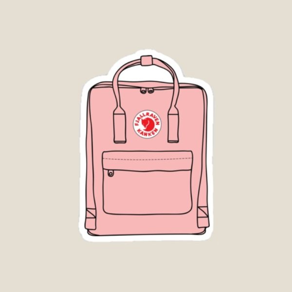 Стикеры рюкзак канкен