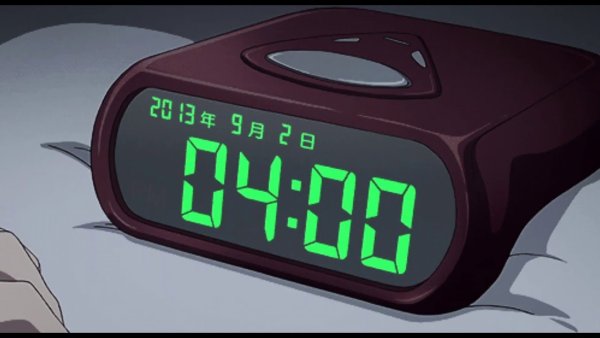 Будильник аниме