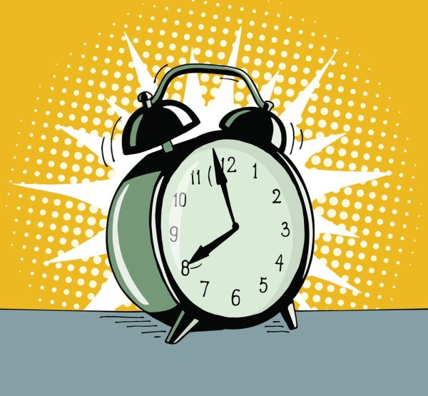 Будильник арт