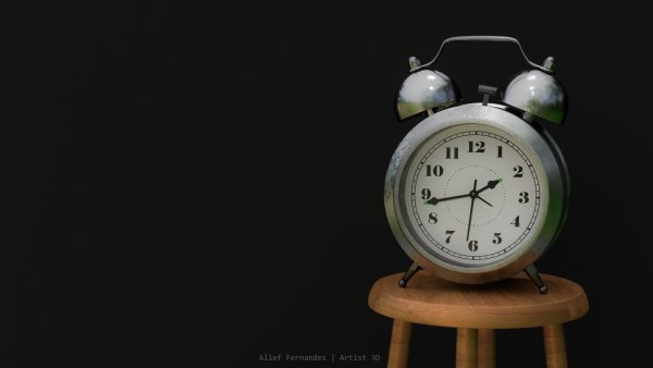 Будильник арт