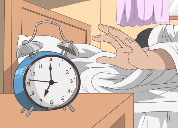 Рано вставать рисунок