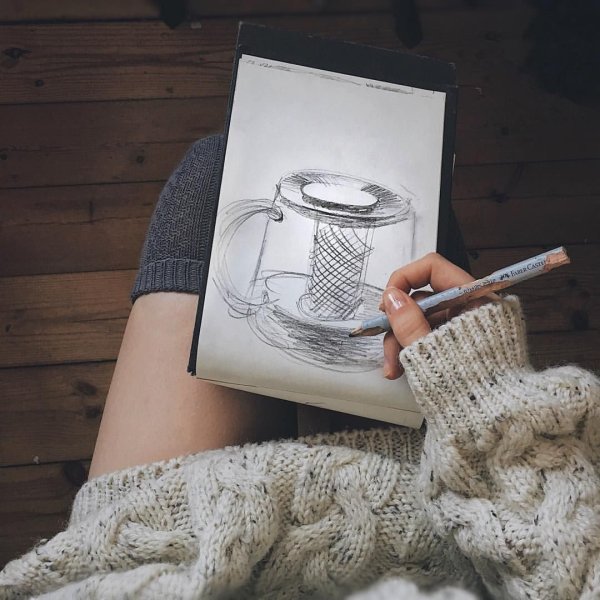 Рисунки в стиле хюгге