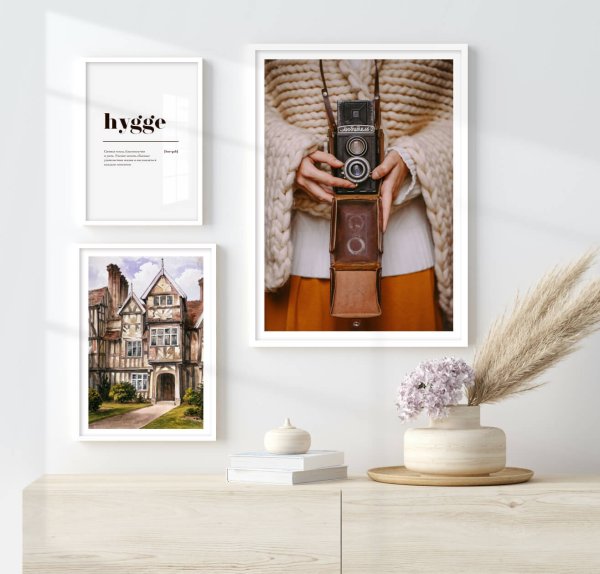 Зеркало в стиле хюгге