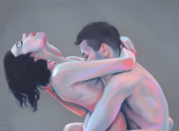 Мужчина и женщина эро арт