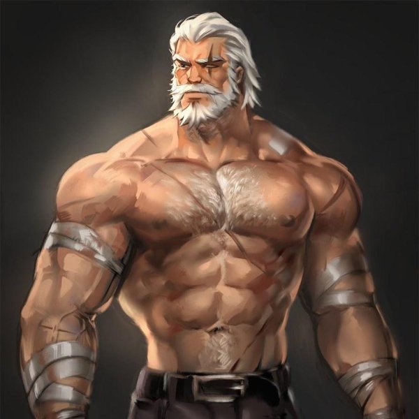 Овервотч Райнхардт качок