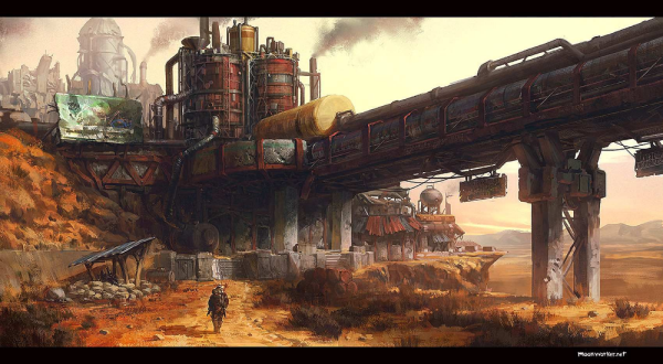 Завод постапокалипсис