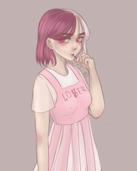 Эстетичные рисунки девушек