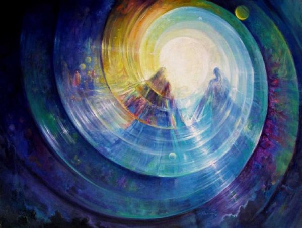 Художник Фрейдун Рассули бесконечность