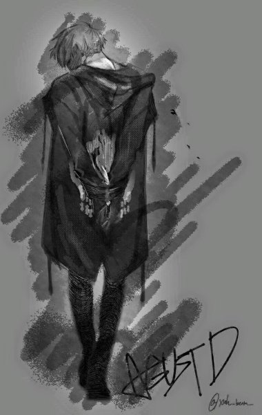 Мин Юнги арт агуст д