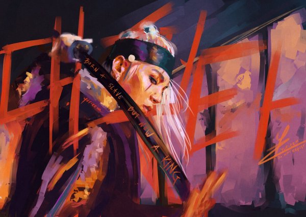 Шуга БТС Daechwita арт