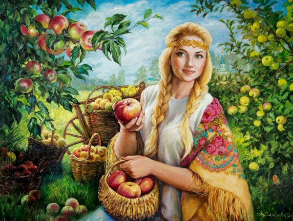 Ольга Симонова  яблочный спас