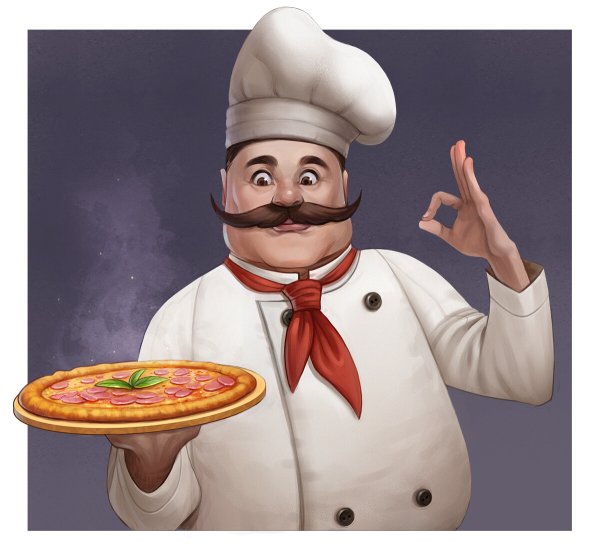 Повар из мультика