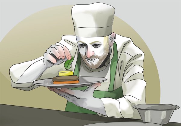 Повар в запару