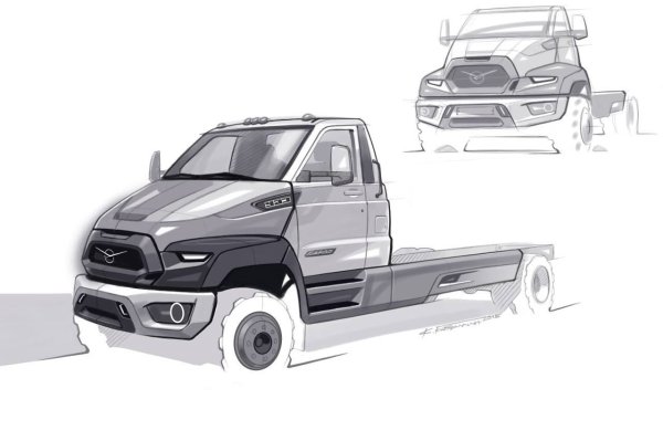 УАЗ пикап концепт