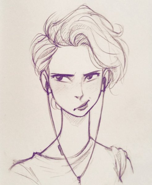 Стили рисования девушек
