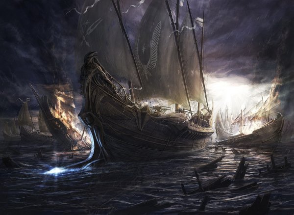 Корабли нуменорцев