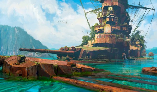 Кладбище кораблей фэнтези