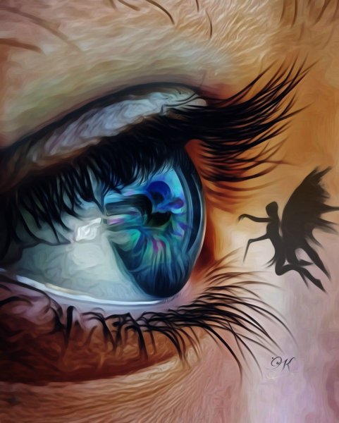 Красивые фэнтези глаза