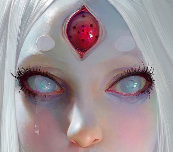 Кагуя Ооцуцуки глаза