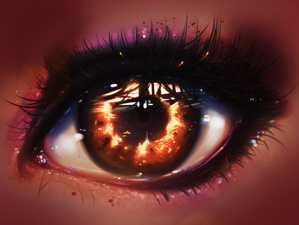 Красивые фэнтези глаза