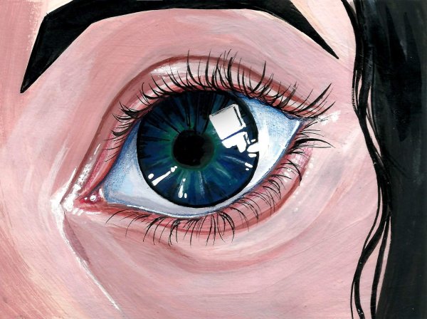 Глаза рисунок