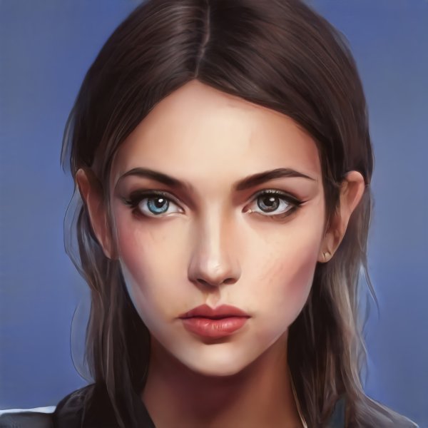 Девушка фэнтези арт