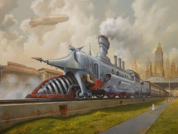 Польский художник Ярослав Ясниковский.