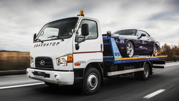 Красивый эвакуатор