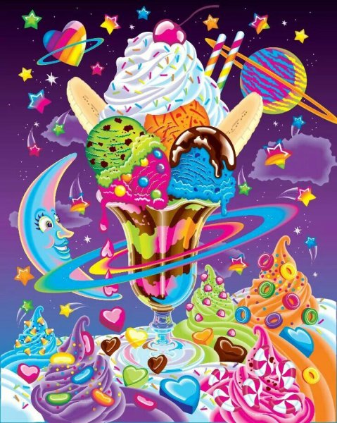 Мороженое арт