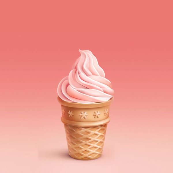 Мороженое рожок