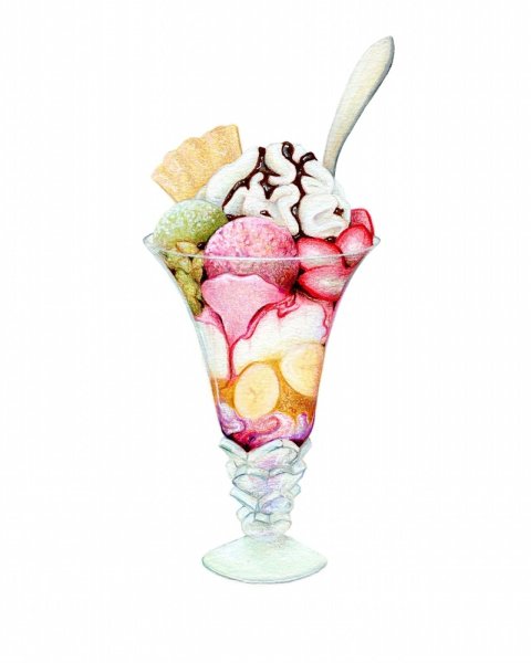 Акварельное мороженое