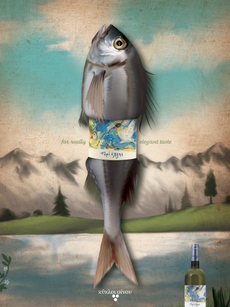 Креативная реклама рыбы