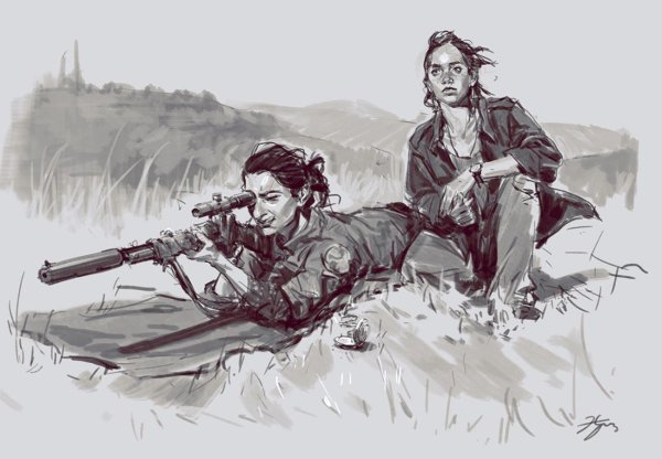 The last of us Part 2 артбук