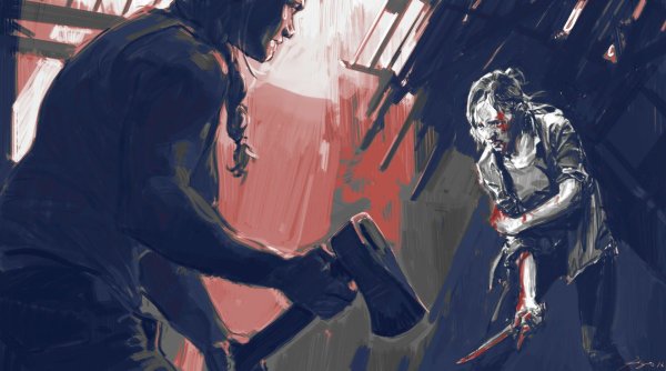Эбби the last of us 2 концепт арт