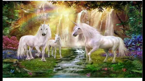 Аффреско Единороги