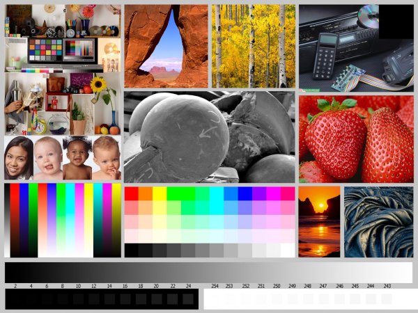 Тест принтера Эпсон 4 цвета
