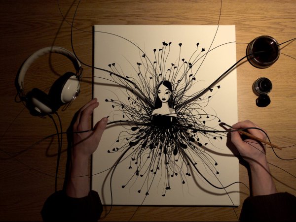 Креативные рисунки