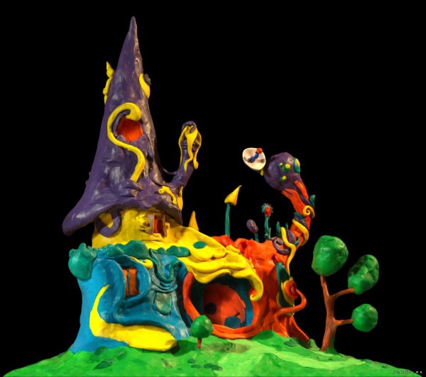 ПЛАСТИЛИНОВЫЙ дом