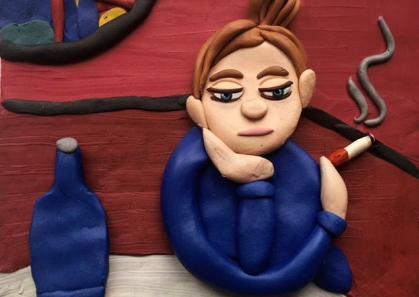 Мона Лиза Пластилиновая